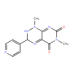 3-pyridine toxoflavin Structure