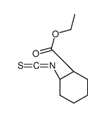 顺-2-异硫氰基-1-环己烷羧酸乙酯结构式