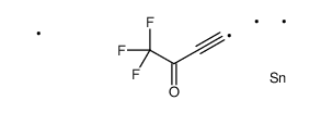 1,1,1-trifluoro-4-trimethylstannylbut-3-yn-2-one Structure