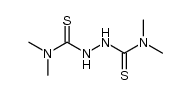 hydrazine-N,N'-dicarbothioic acid bis-dimethylamide Structure
