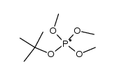 tert-butoxy-trimethoxy-λ5-phosphanyl Structure