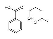 benzoic acid,4-chloropentan-1-ol结构式