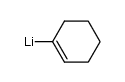 cyclohex-1-en-1-yl lithium Structure