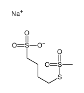 (4-磺基丁基)甲烷硫代磺酸钠结构式