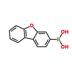 二苯并呋喃-3-硼酸结构式