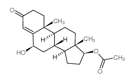 17β-Acetoxy 6β-Hydroxy Testosterone结构式