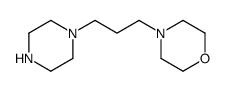 1-(3-吗啉丙基)哌嗪结构式