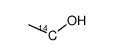 乙醇-1-14C结构式