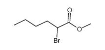 2-溴代已酸甲酯结构式