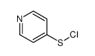 4-Pyridinesulfenylchloride(9CI)结构式
