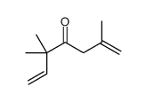 2,5,5-trimethylhepta-1,6-dien-4-one Structure