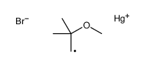 bromo-(2-methoxy-2-methylpropyl)mercury结构式