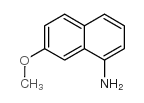 7-甲氧基-1-萘胺结构式