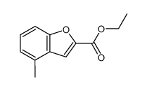 ethyl 4-methylbenzofuran-2-carboxylate Structure