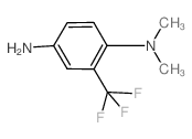 N-1,n-1-二甲基-2-(三氟甲基)-1,4-苯二胺结构式