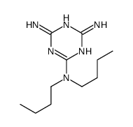 2-N,2-N-dibutyl-1,3,5-triazine-2,4,6-triamine Structure