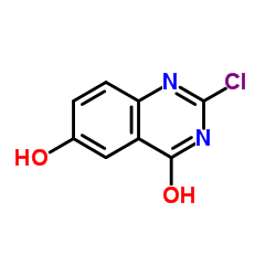 4(3H)-Quinazolinone, 2-chloro-6-hydroxy- Structure