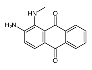 2-amino-1-(methylamino)anthracene-9,10-dione Structure