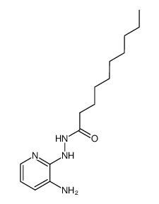 2-Decanoylhydrazino-3-aminopyridin Structure