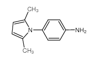 4-(2,5-二甲基吡咯-1-基)苯胺结构式