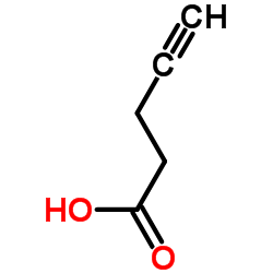 4-Pentynoic acid Structure