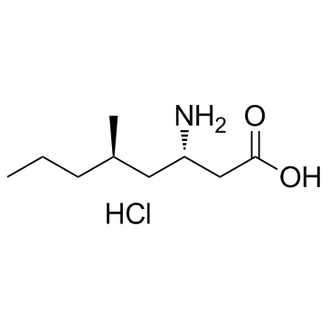 β-氨基酸Imagabalin Hydrochloride结构式