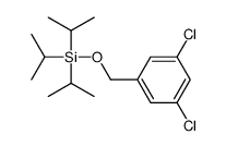 (3,5-dichlorophenyl)methoxy-tri(propan-2-yl)silane Structure
