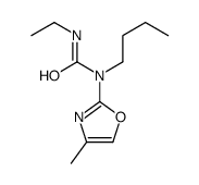 1-butyl-3-ethyl-1-(4-methyl-1,3-oxazol-2-yl)urea Structure