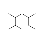 3,4,5,6-tetramethyloctane结构式