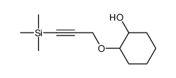2-(3-trimethylsilylprop-2-ynoxy)cyclohexan-1-ol结构式