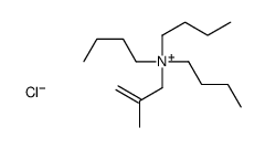 tributyl(2-methylprop-2-enyl)azanium,chloride Structure