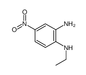 N1-乙基-4-硝基苯-1,2-二胺结构式