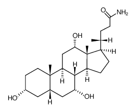(3α)-Cholic acid amide Structure