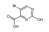 5-溴-2-羟基嘧啶-4-羧酸结构式