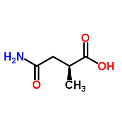 (S)-4-amino-2-methyl-4-oxobutanoicacid Structure