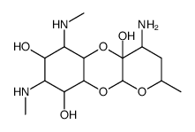 4-amino-4-dihydrospectinomycin结构式