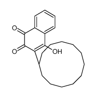 3-cyclododecyl-4-hydroxynaphthalene-1,2-dione结构式