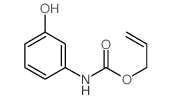 Carbamic acid, (3-hydroxyphenyl)-, 2-propenyl ester结构式