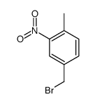 4-(bromomethyl)-1-methyl-2-nitrobenzene结构式