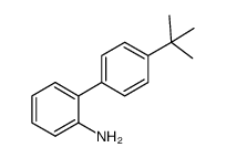 2-(4-tert-butylphenyl)aniline结构式