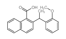 2-[1-(2-methoxyphenyl)ethyl]naphthalene-1-carboxylic acid picture
