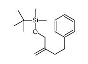 tert-butyl-dimethyl-(2-methylidene-4-phenylbutoxy)silane Structure