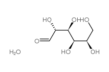 D(+)-葡萄糖一水合物结构式