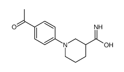 3-Piperidinecarboxamide,N-(4-acetylphenyl)-(9CI)结构式