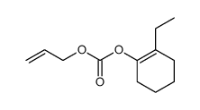 Carbonic acid, 2-ethyl-1-cyclohexen-1-yl 2-propenyl ester (9CI)结构式