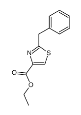 2-苄基噻唑-4-羧酸乙酯结构式