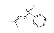 (2-Methyl-1-propenyl)-benzolsulfonat结构式