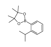 2-(2-异丙基苯基)-4,4,5,5-四甲基-1,3,2-二氧硼五环图片