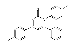 1,4-bis(4-methylphenyl)-6-phenylpyridine-2-thione结构式