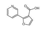 2-(3-pyridyl)-3-furoic acid结构式